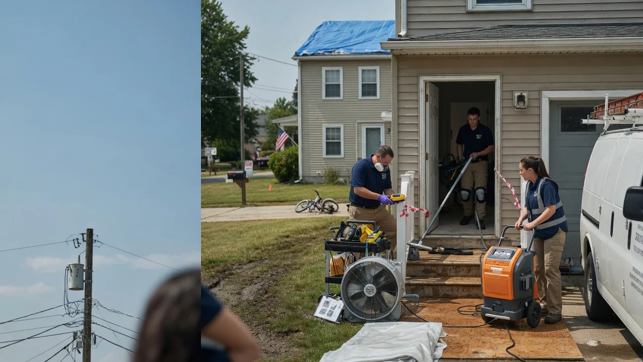 Water Damage Repair in Stopover, KY near me